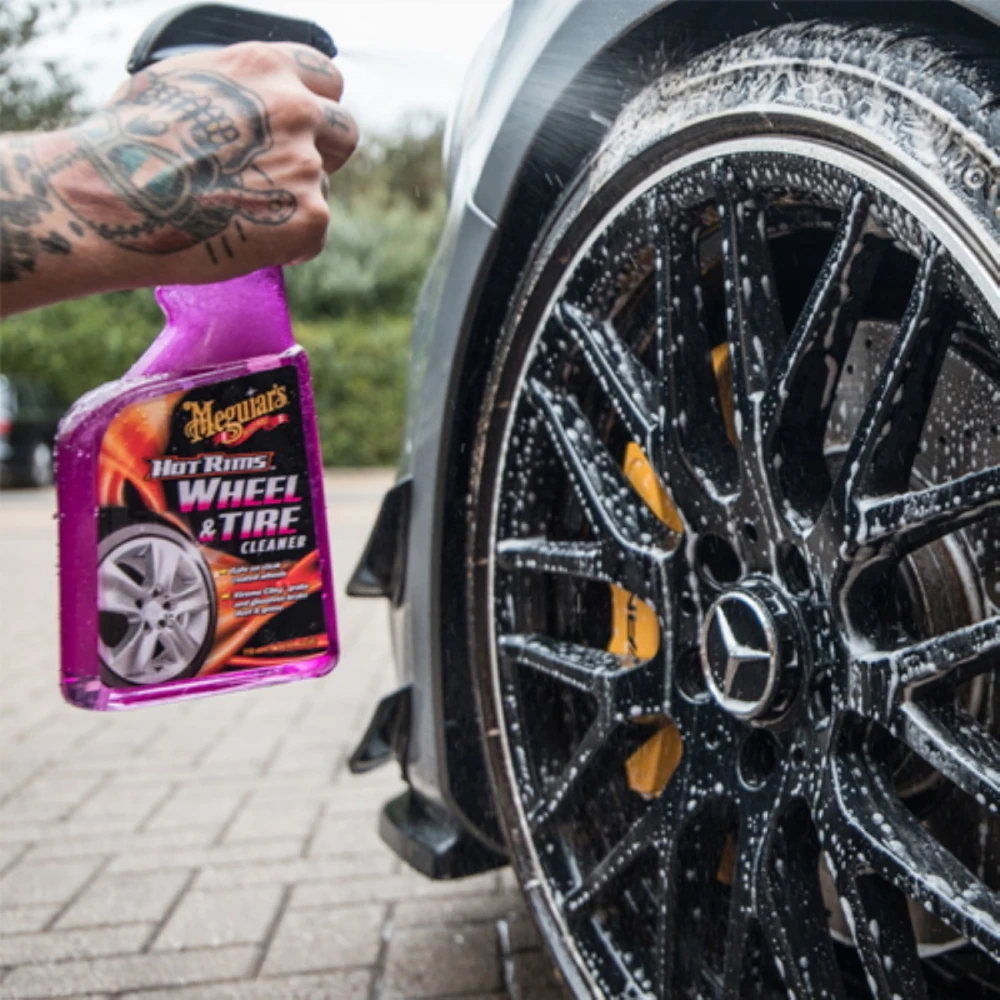 Meguiar's Visų ratų ir padangų valiklis „Hot Rims“ – 710 ml.