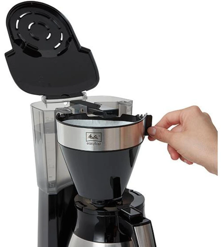 Kavos aparatas Transfer Express Melitta Lengvas II Thermo 1023- 08 Sidabrinis