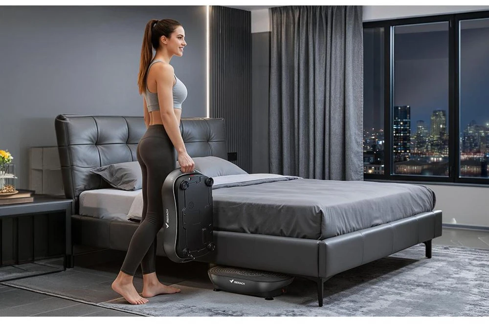 MERACH MR-2533B1-EU vibracinė platforma (juoda)