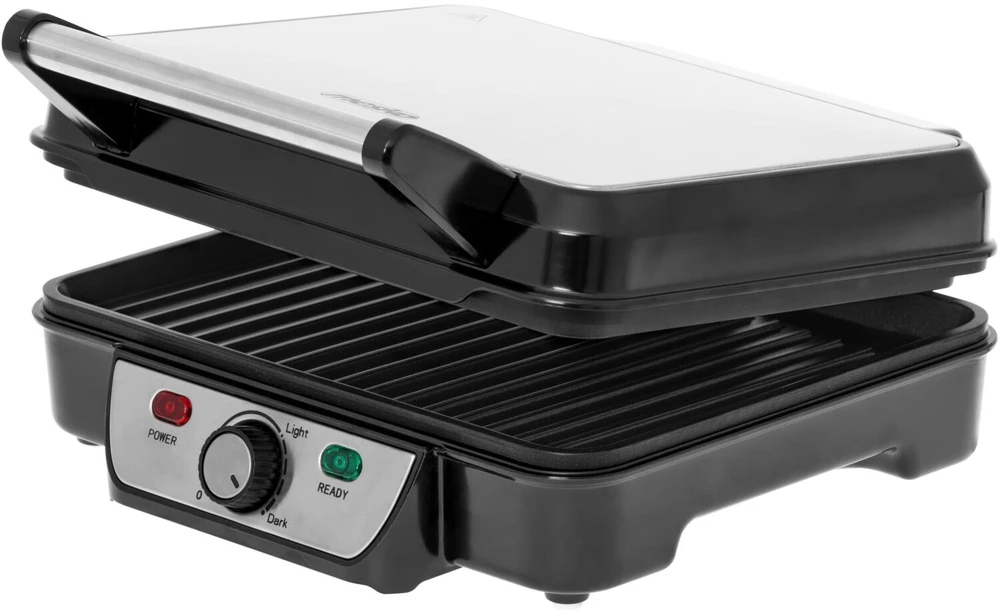 Mesko | Grilis | MS 3050 | Contact grill | 1800 W | Juodas/Nerūdijantis plienas