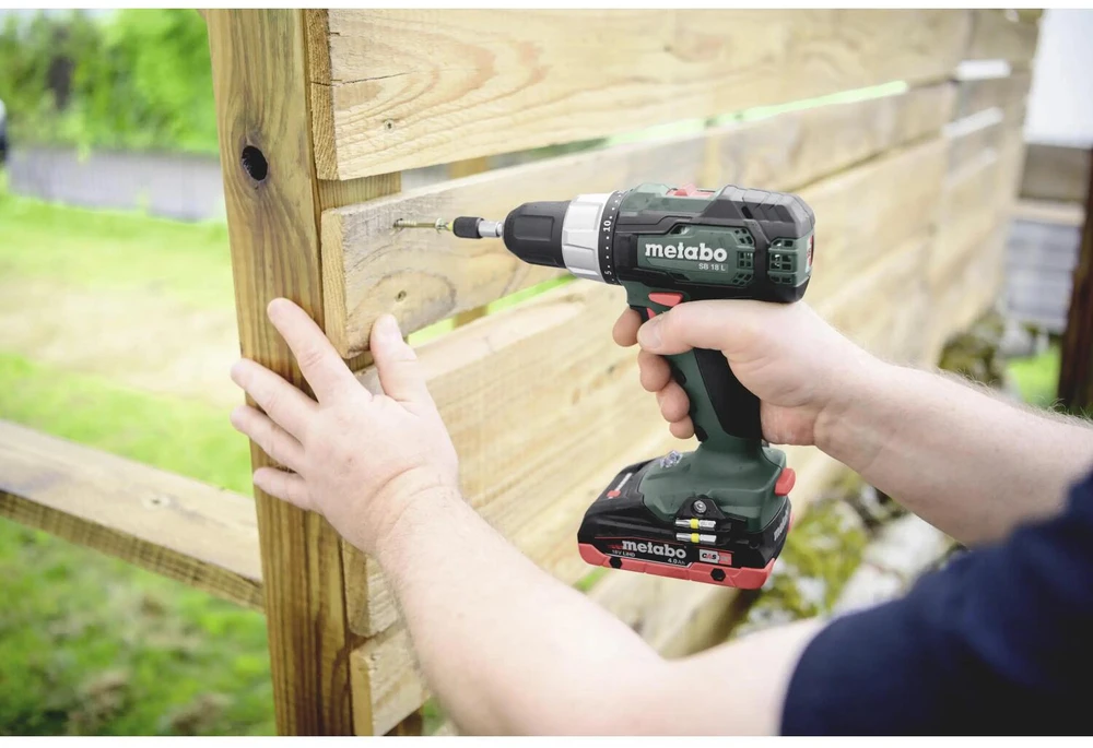 Suktuvas-gręžtuvas Metabo SB 18 L; 18 V; 2x2,0 Ah akum.