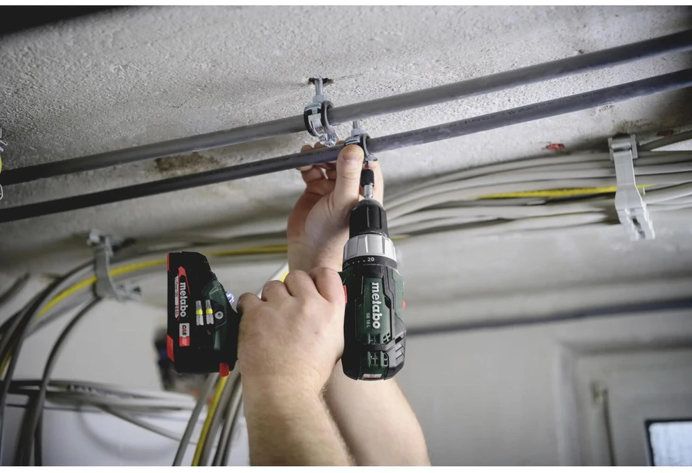 Suktuvas-gręžtuvas Metabo SB 18 L; 18 V; 2x2,0 Ah akum.