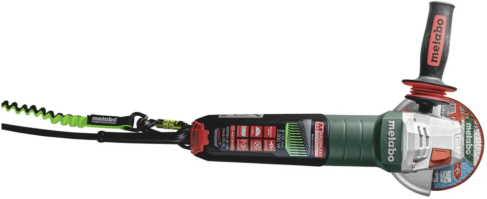 Kampinis šlifuoklis Metabo WEPBA 20-125 Quick DS BL; 2000 W; 125 mm