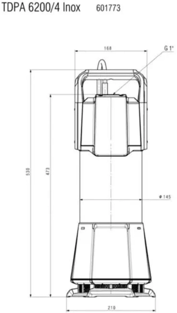 METABO POMPA ZANURZENIOWO-CIŚNIENIOWA AUTOMATYCZNA TDPA 6200/4 INOX