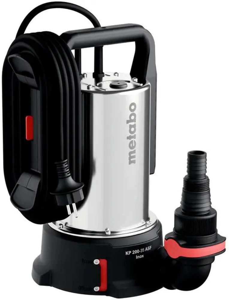 Drenažinis vandens/purvo siurblys Metabo KP 200-35 ASF Inox; 620 W