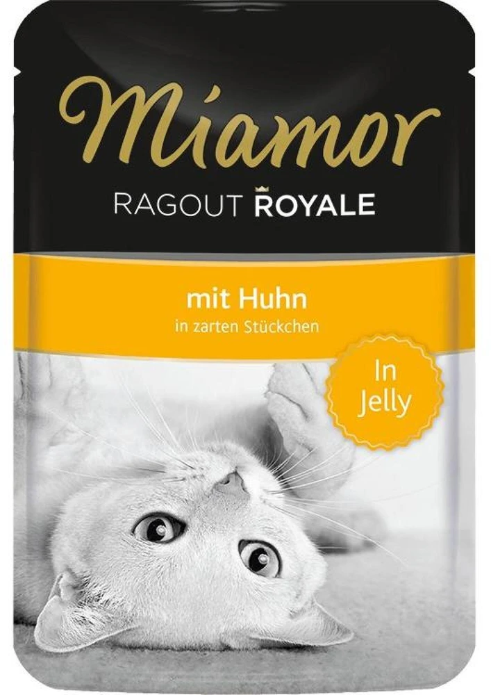 FINNERN GmbH end Co. KG Miamor Ragout 100g konservai katėms su vištiena maišelyje