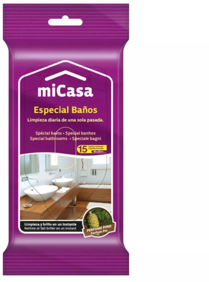 Drėgnos servetėlės Micasa (15 uds)
