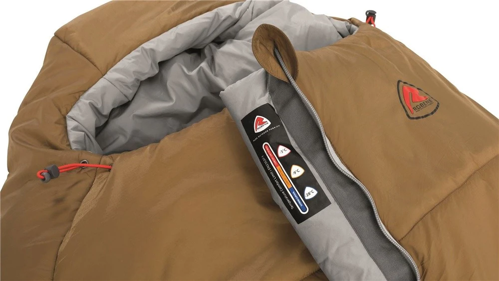 Robens ICEFALL PRO 600, YKK Auto spyna - dvipusis atidaromas