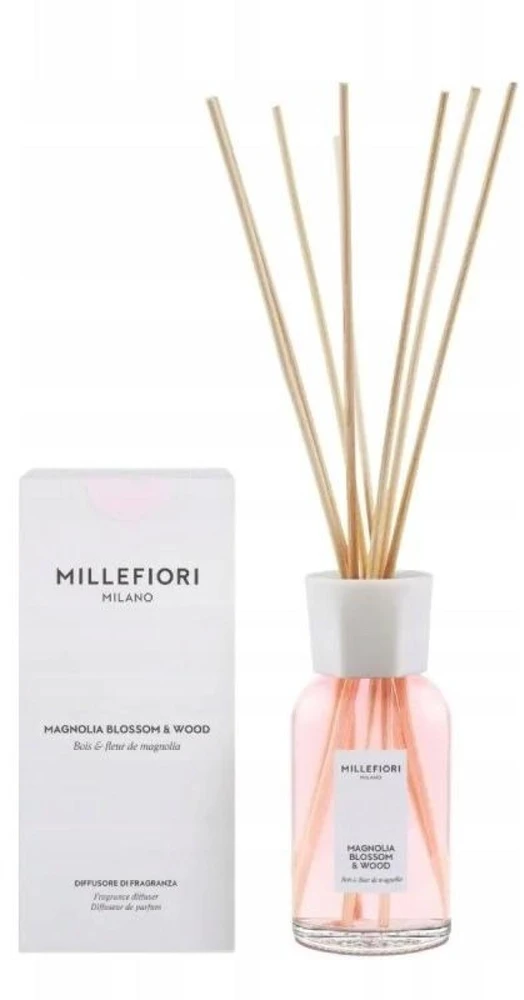 Erdvės kvapų difuzorius 250 ml MAGNOLIA BLOSSOM & WOOD MILLEFIORI