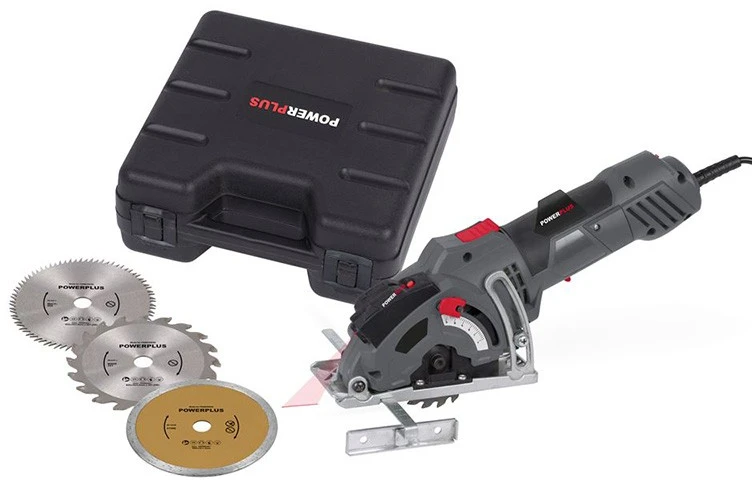 Mini įleidžiamas pjūklas 500W Ø85mm POWE30040 POWERPLUS X
