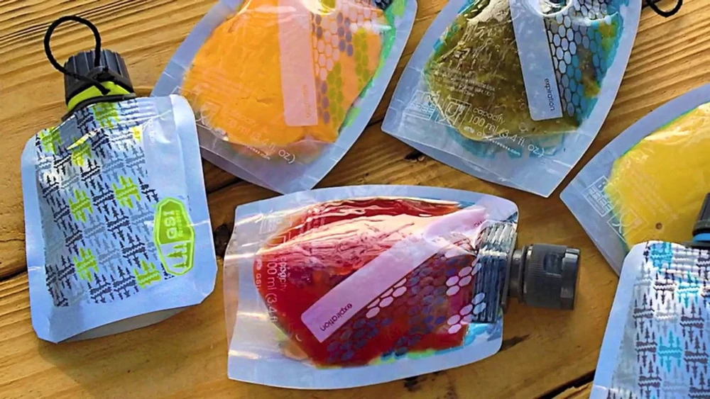 Gertuvė GSI Outdoors Bukłak Soft Sided Condiment Bottle Set 59 ml (91340)