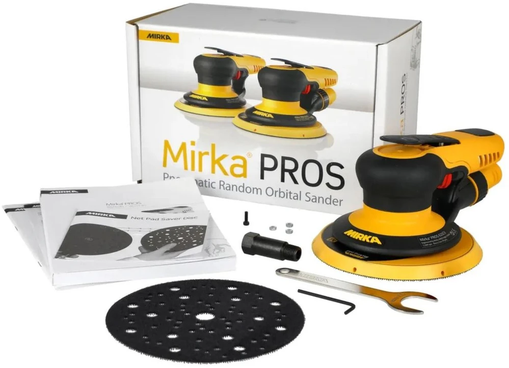 Pneumatinis ekscentrinis šlifuoklis Mirka PROS 650CV