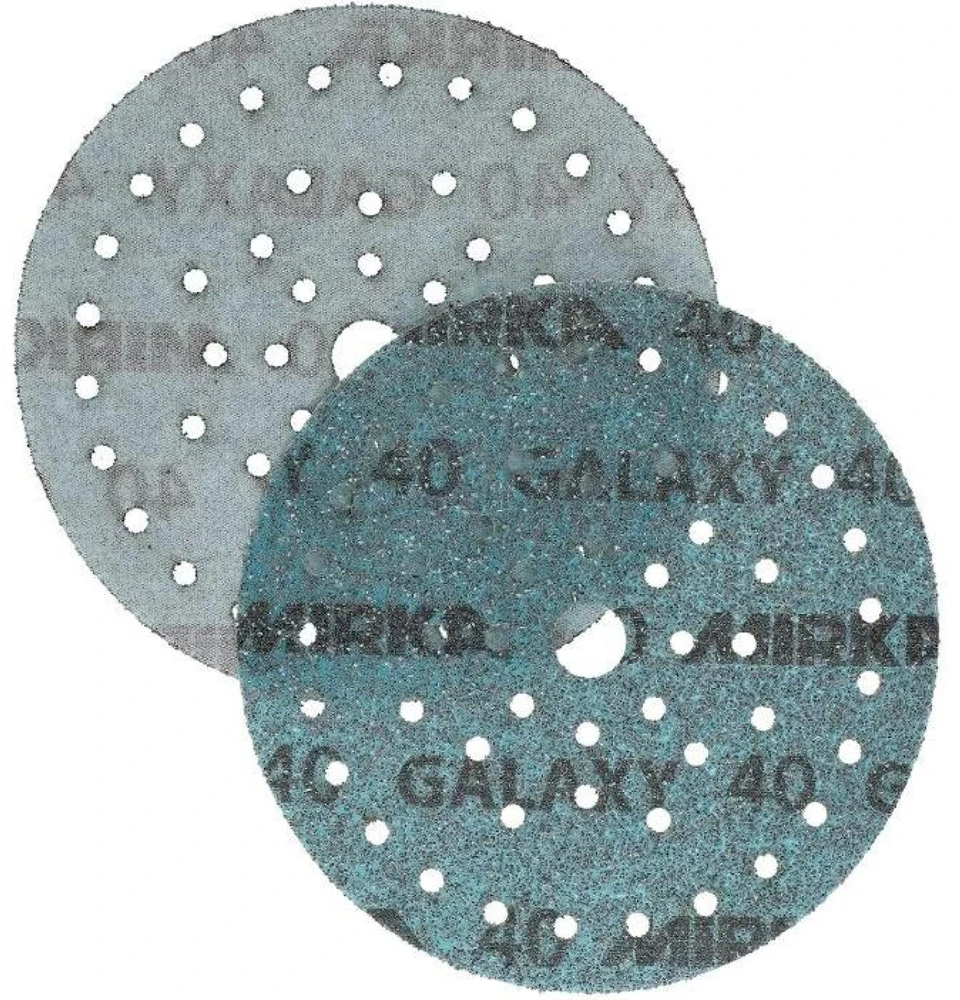 Šlifavimo diskelis Mirka GALAXY 150 mm, Grip, Multifit, 50 sk. 2000 grūdėtumas
