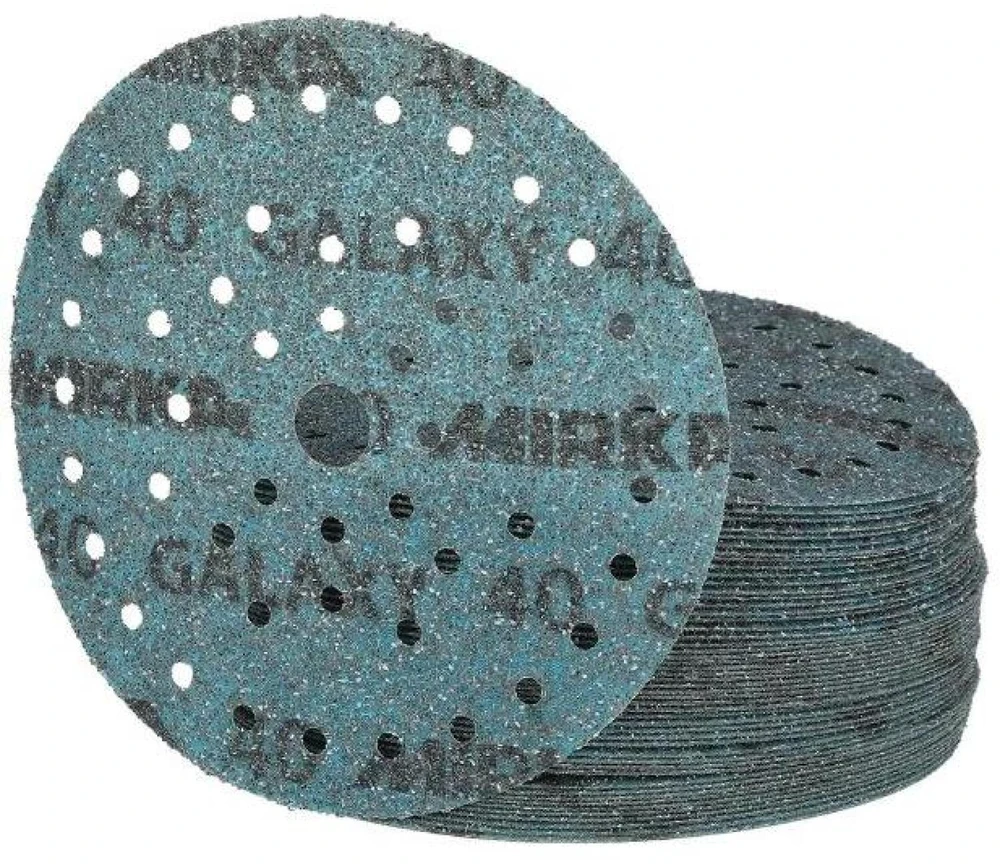 Šlifavimo diskelis Mirka GALAXY 150 mm, Grip, Multifit, 50 sk. 2000 grūdėtumas