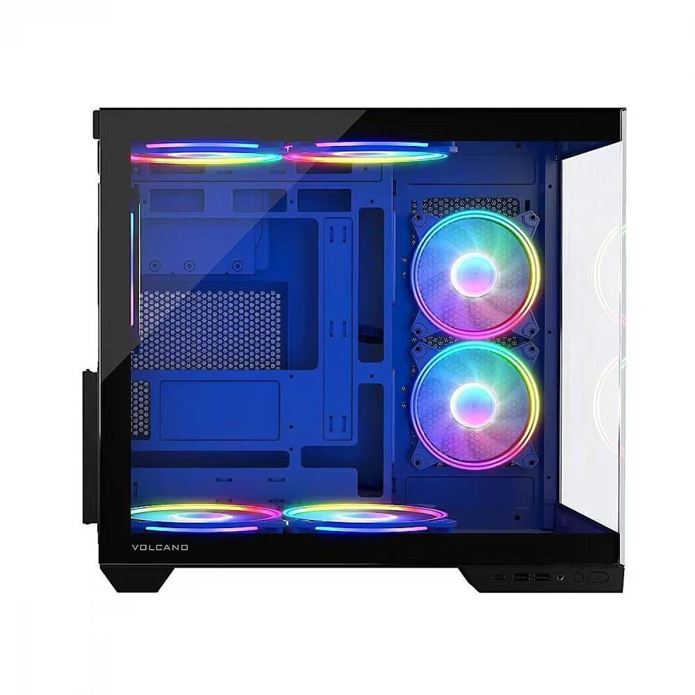 Modecom Volcano Panorama Apex ARGB 5F juoda