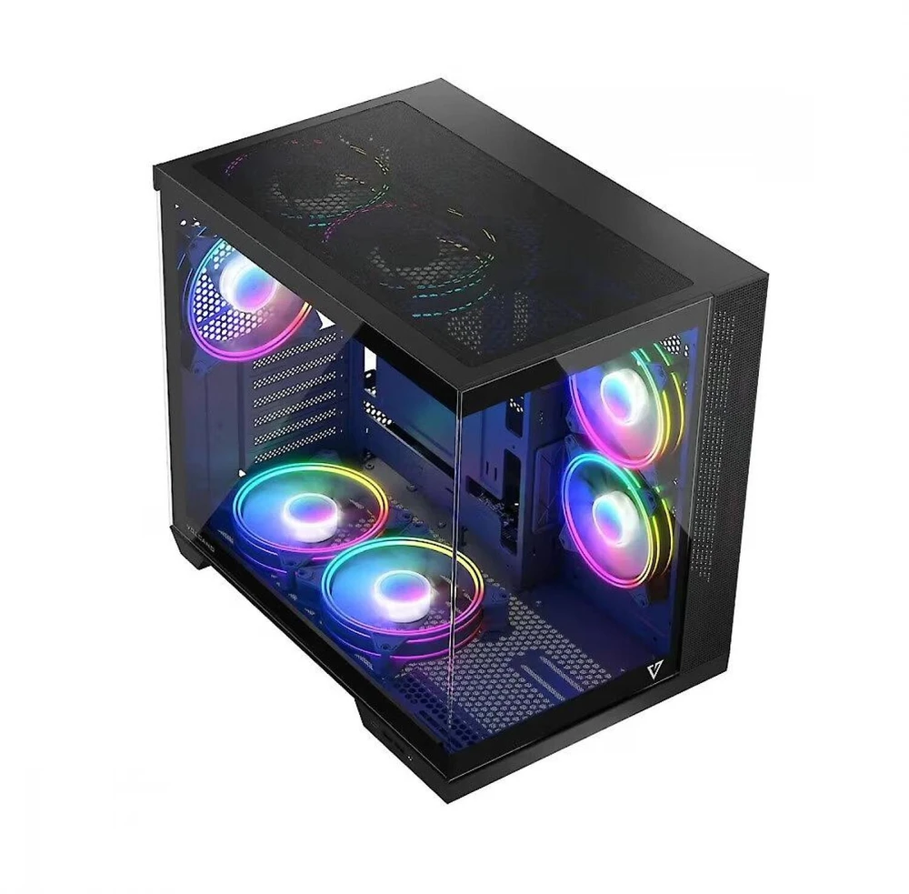 Modecom Volcano Panorama Apex ARGB 5F juoda