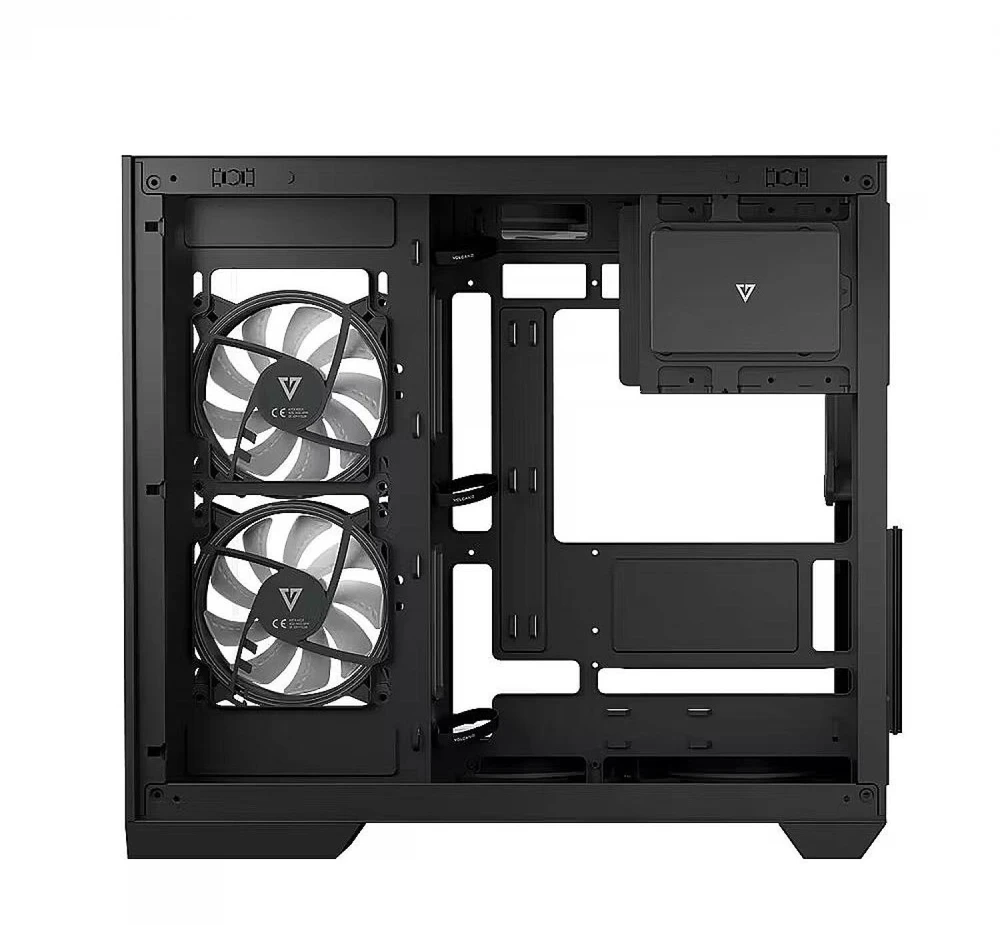 Modecom Volcano Panorama Apex ARGB 5F juoda