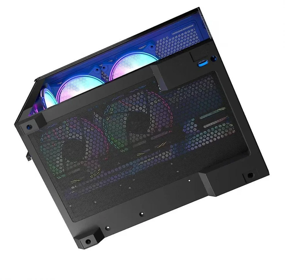 Modecom Volcano Panorama Apex ARGB 5F juoda