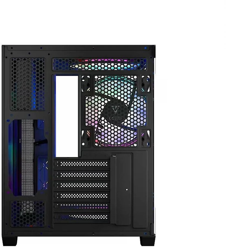 Modecom Volcano Panorama Apex ARGB 5F juoda