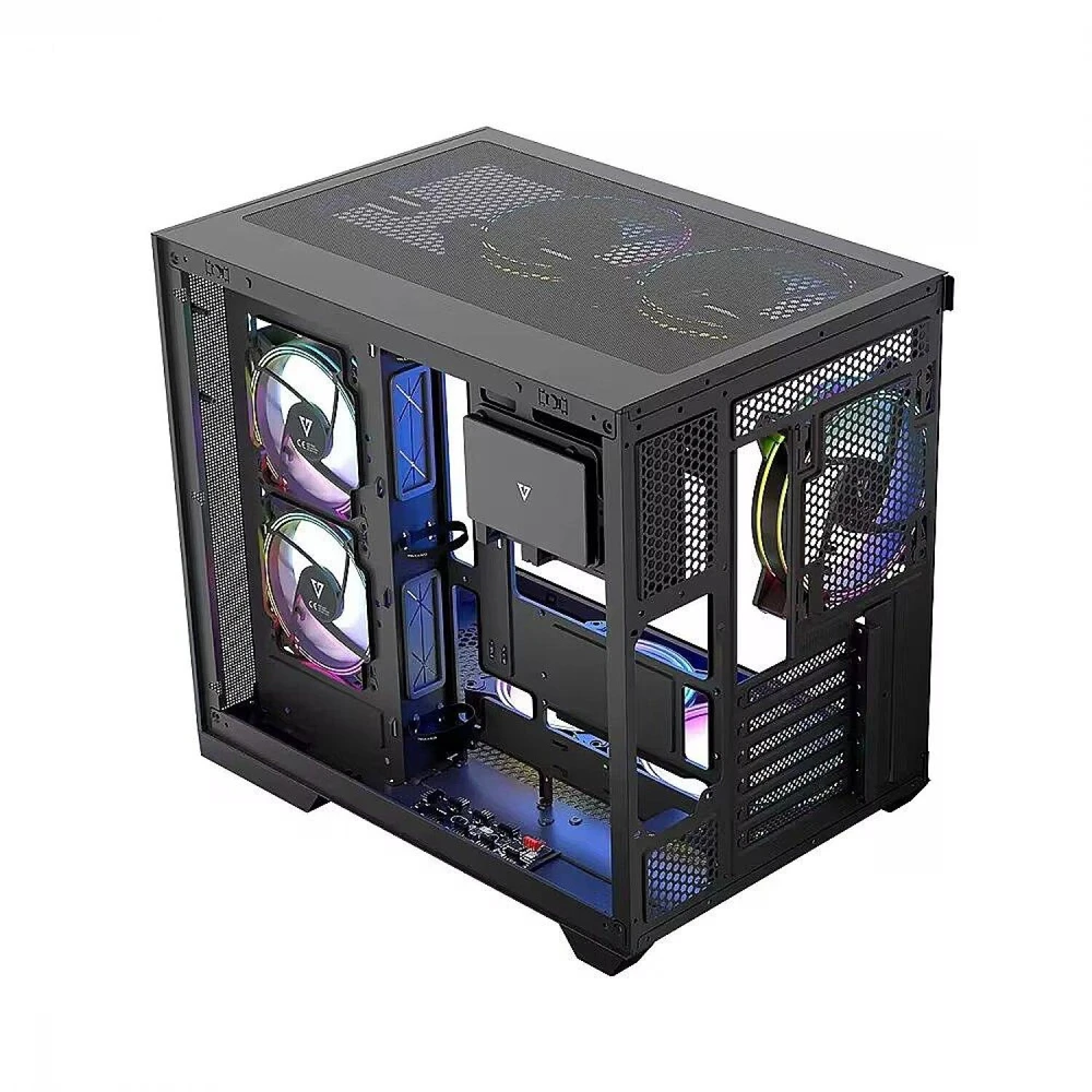 Modecom Volcano Panorama Apex ARGB 5F juoda