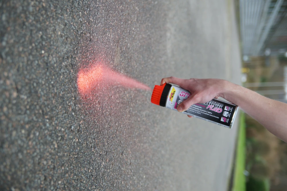 Žymėjimo dažai SPOTMARKER FLUO oranžiniai 500ml, Motip