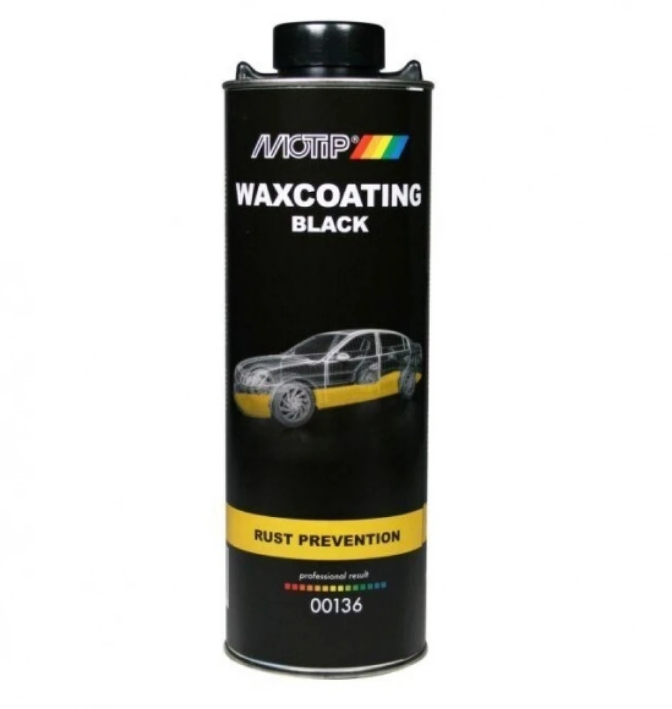 Waxcoating Juodas 1000ml, Motip