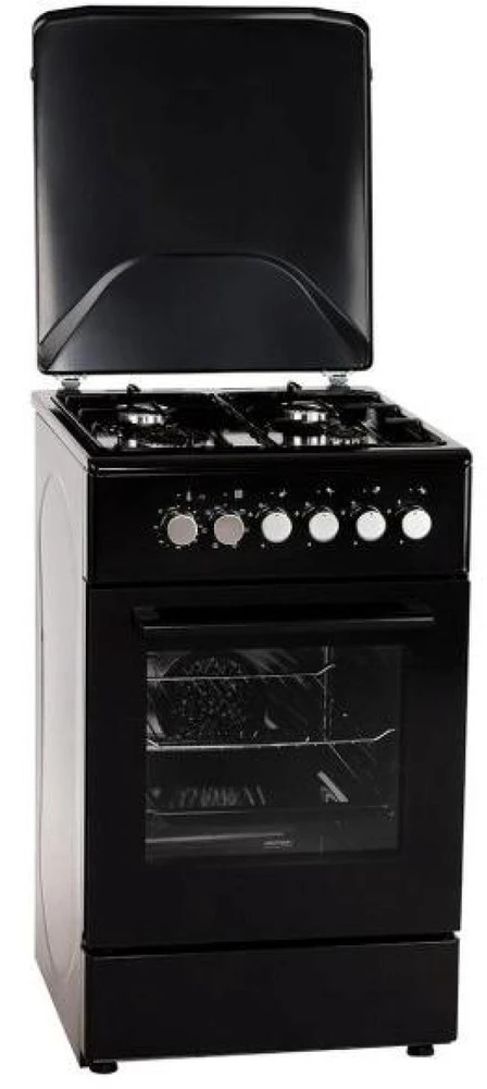 MPM MPM-56-KGM-12B Gas/electric cooker Juodas