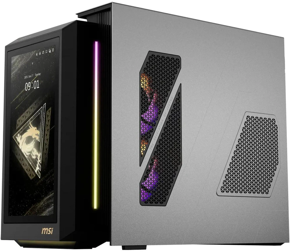 MSI MEG Vision X AI 2NVV7-009AT stacionarus kompiuteris su Intel Core 7 ULTRA 7 265K procesoriumi, 32 GB DDR5 RAM, 1 TB M.2 SSD, GeForce RTX 5080 (16 GB GDDR6X) vaizdo plokšte, Windows 11 Home