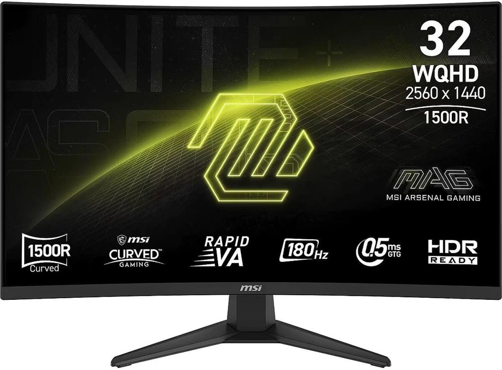 Monitorius MSI MAG 321CQFDE E18 - LED monitorius - curved - 81.3 cm (32inch)