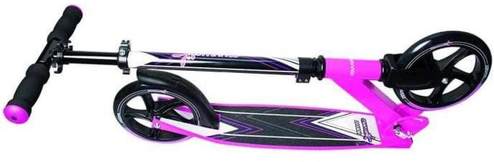 Muuwmi aluminum scooter 205mm juodas / pink - 463