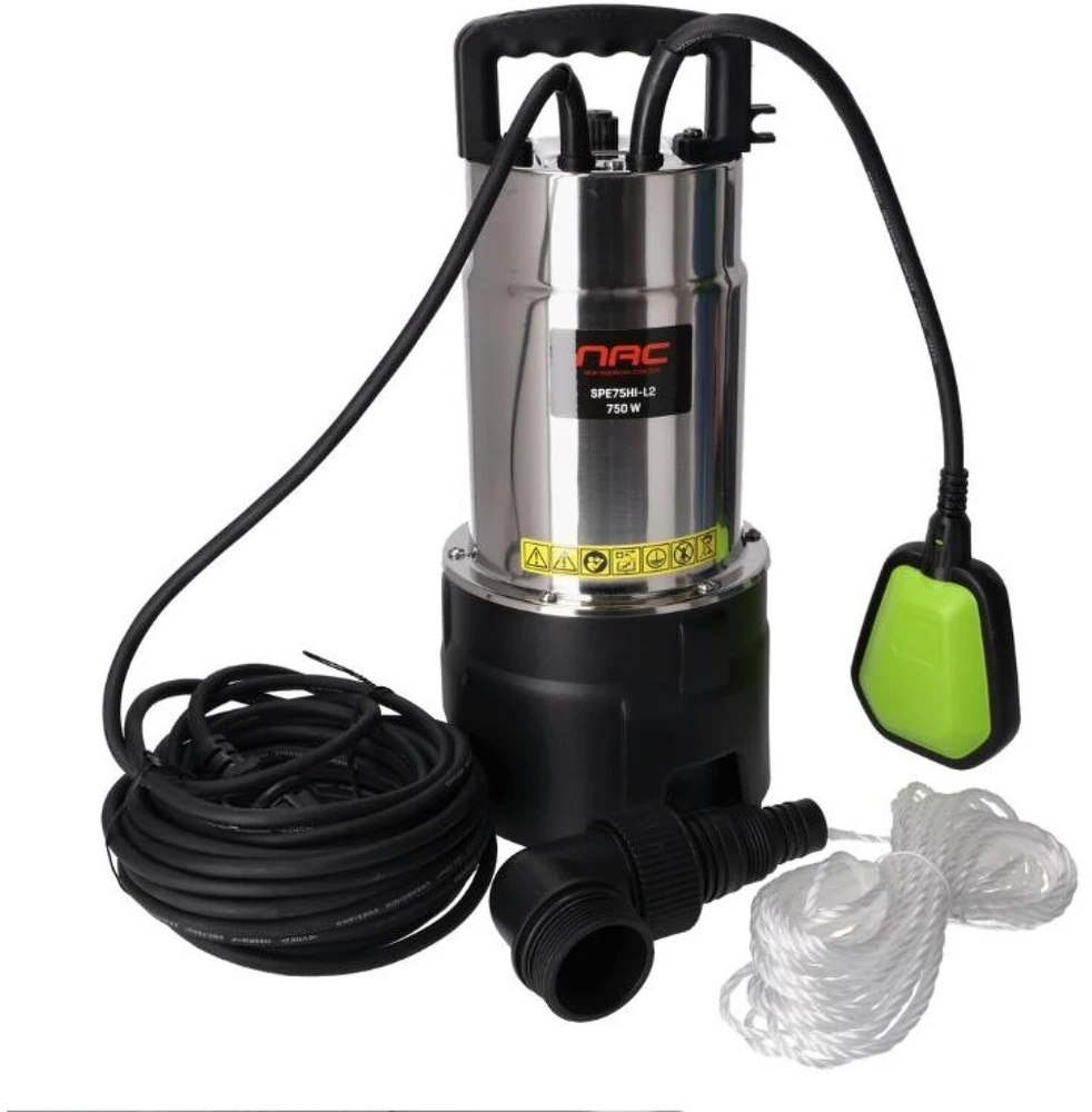 Drenažinis vandens siurblys Nac SPE75HI-L2; 750 W