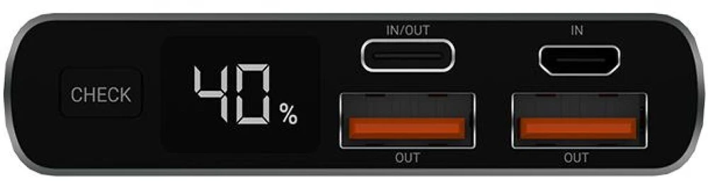 Navitel | Portable Charger | PWR10 AL Sidabrinis | USB-A, USB-C | Lithium-ion