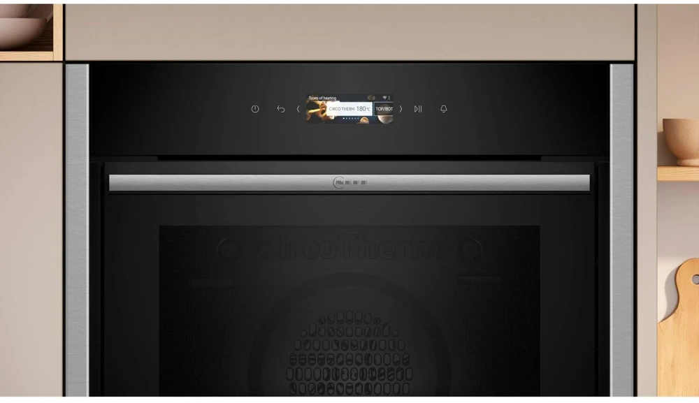 Orkaitė „orkaitė Neff B54CR71N0 N 70“ (nerūdijančio plieno, „Home Connect“)
