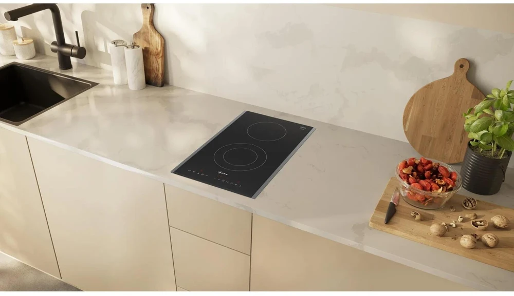 Kaitlentė Płyta grzewcza Neff T13TDF9L8 N 70, independent hob (juodas/stainless steel, 30 cm)