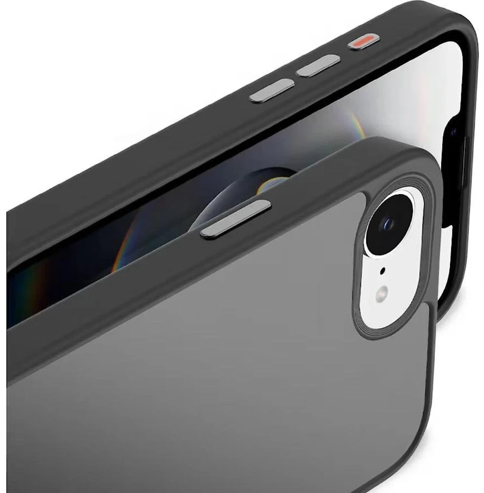 Dėklas Nevox išmaniojo telefono aksesuaras StyleShell Invisio 2501, juodas, iPhone 17e/16e