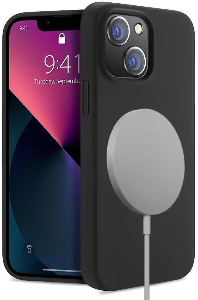 Dėklas Nevox išmaniojo telefono aksesuaras StyleShell Shock 2391, juodas, iPhone 16 Plus, suderinamas su MagSafe