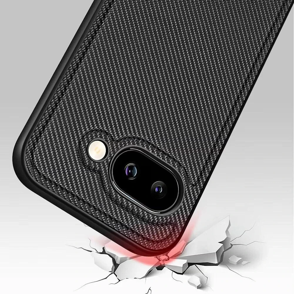 Dėklas Nevox StyleShell NYLO - Google Pixel 10 Pro , juodas
