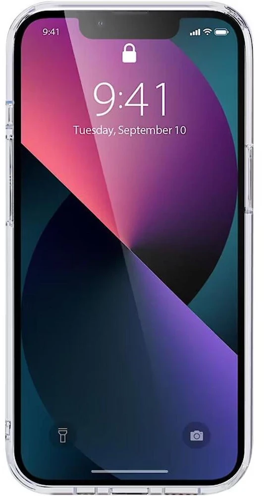 Dėklas Nevox nevox StyleShell SHOCKFlex MagSafe iPhone 16 Plus skaidrus