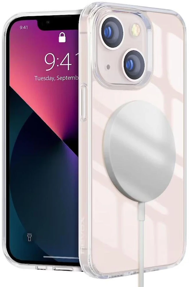 Dėklas Nevox nevox StyleShell SHOCKFlex MagSafe iPhone 16 Plus skaidrus