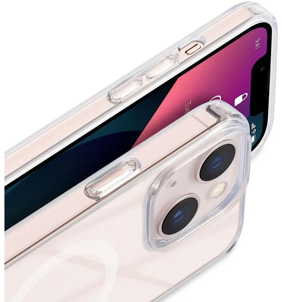 Dėklas Nevox nevox StyleShell SHOCKFlex MagSafe iPhone 16 Plus skaidrus