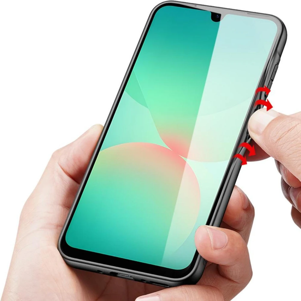 Nevox StyleShell NYLO 2503, išmaniojo telefono dėklas, juodas, polikarbonatas, TPU, nailonas, atsparus smūgiams