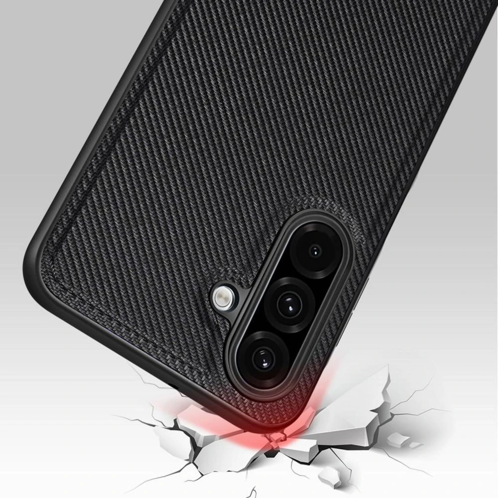 Nevox StyleShell NYLO 2503, išmaniojo telefono dėklas, juodas, polikarbonatas, TPU, nailonas, atsparus smūgiams