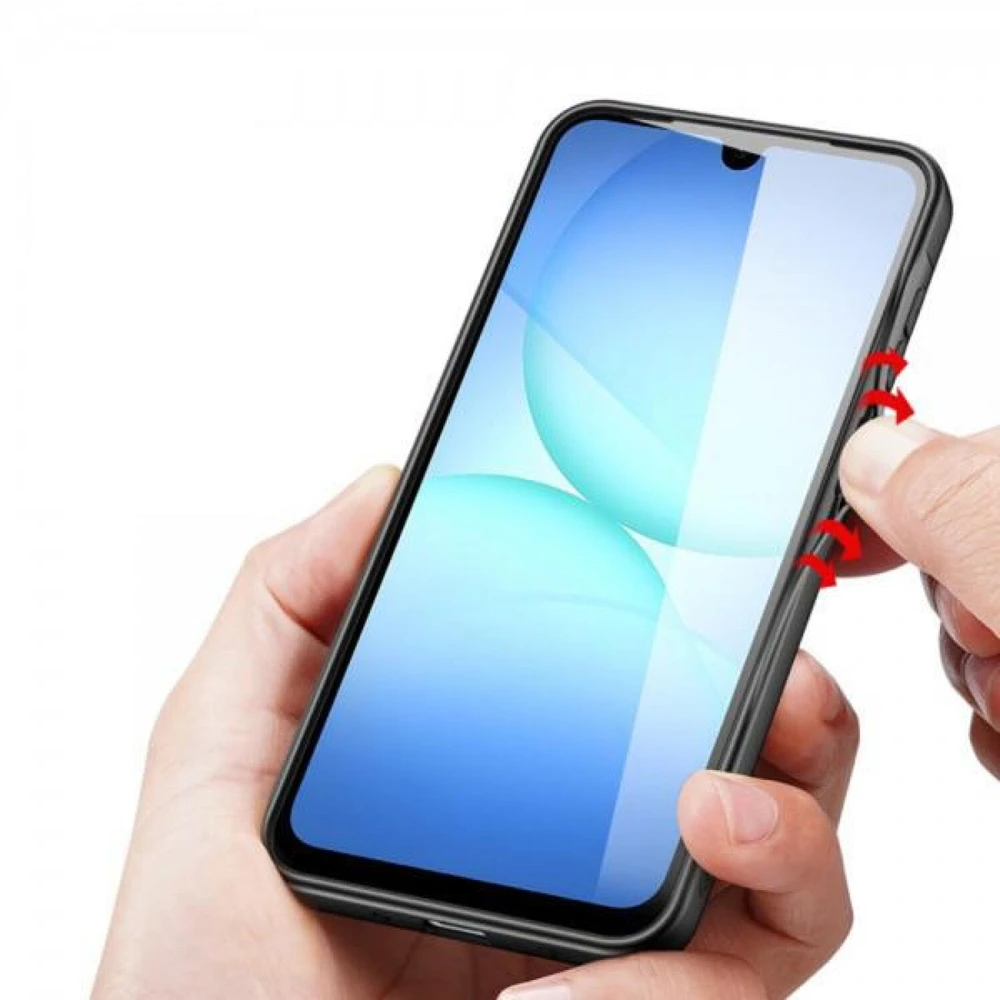 Dėklas Nevox StyleShell NYLO - Samsung Galaxy A17 5G , juodas