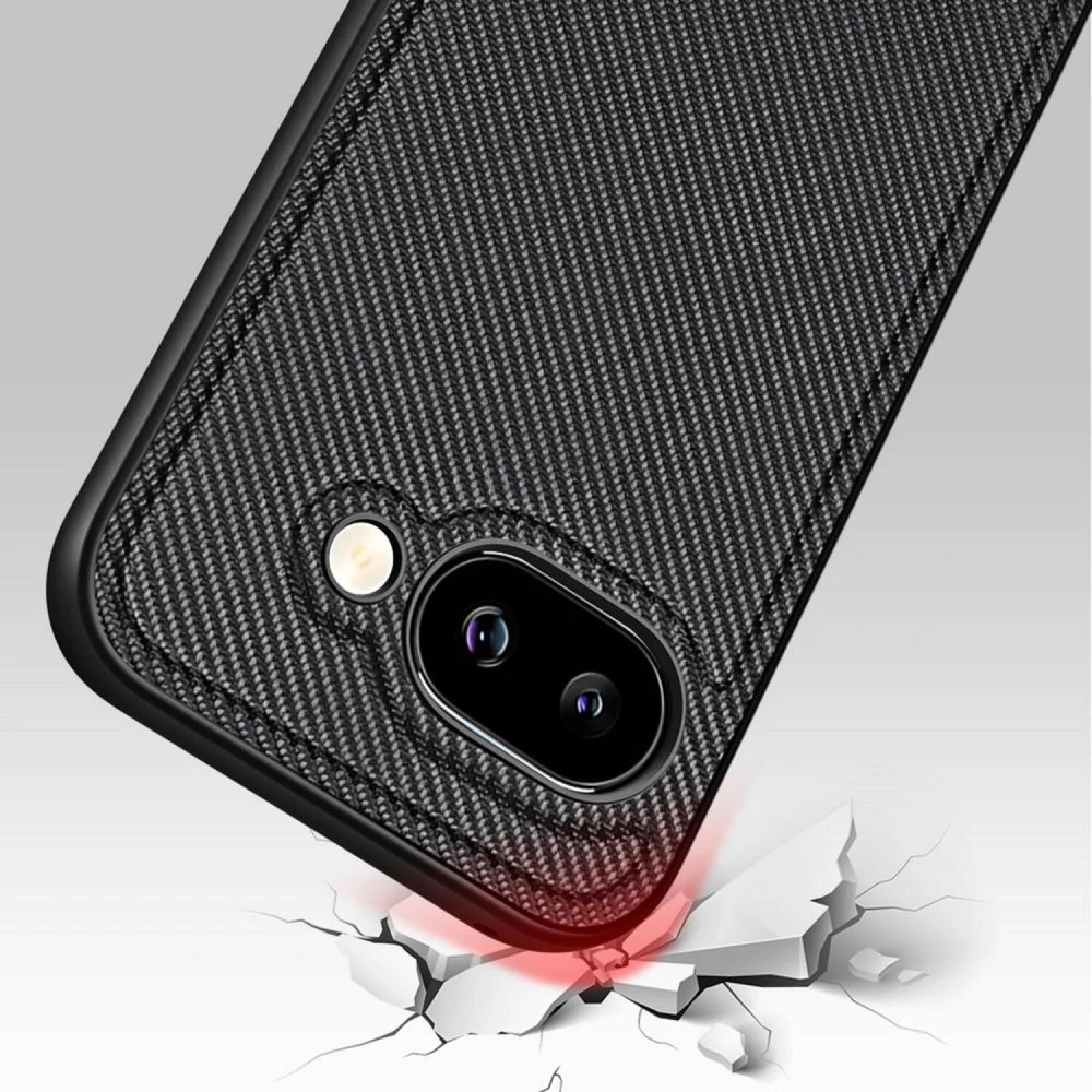 Dėklas Nevox StyleShell NYLO - Google Pixel 10A , juodas