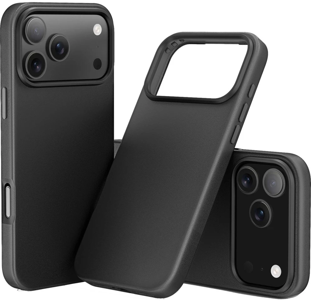 Dėklas Nevox StyleShell PRO - iPhone 17 Pro, 18 Pro kompatibel mit MagSafe , juodas