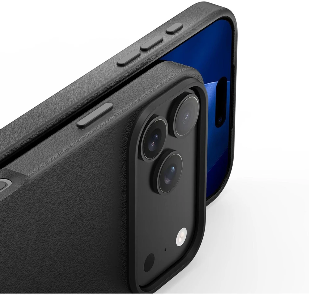 Dėklas Nevox StyleShell PRO - iPhone 17 Pro, 18 Pro kompatibel mit MagSafe , juodas