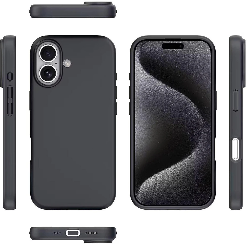 Dėklas Nevox StyleShell Shock - iPhone 17 kompatibel mit MagSafe juodas