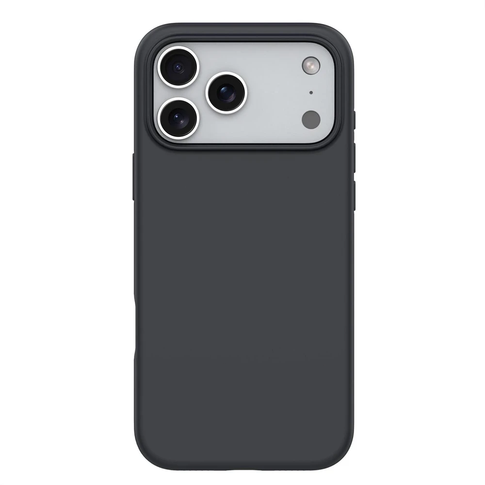 Nevox StyleShell SHOCK 2537, telefono dėklas, juodas, iPhone 17 Pro Max, suderinamas su MagSafe, polikarbonatas, silikonas