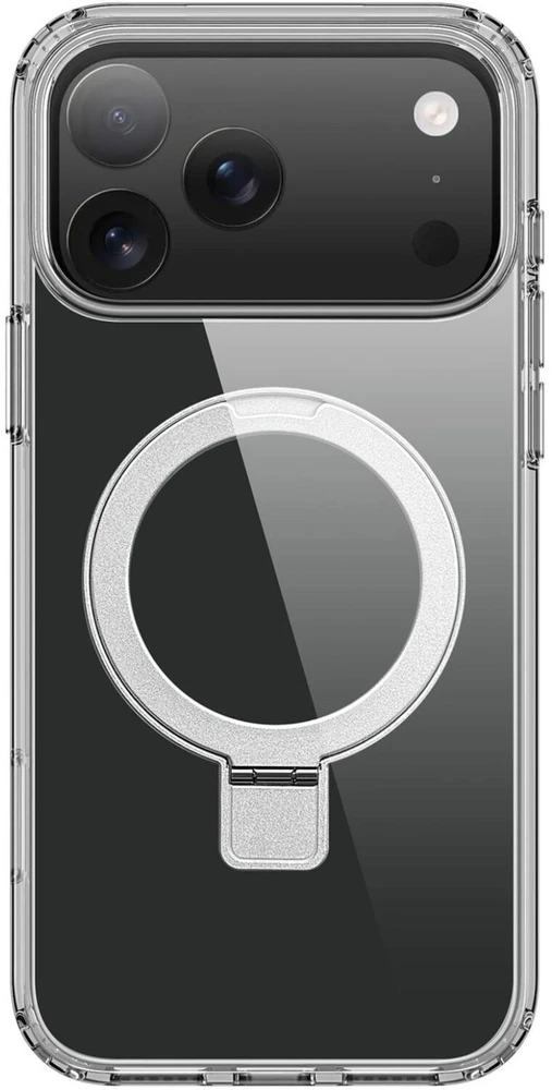 Dėklas Nevox StyleShell SHOCKFlex Stand iPhone 17 ProMax 18 ProMax komp.MagSafe transp.