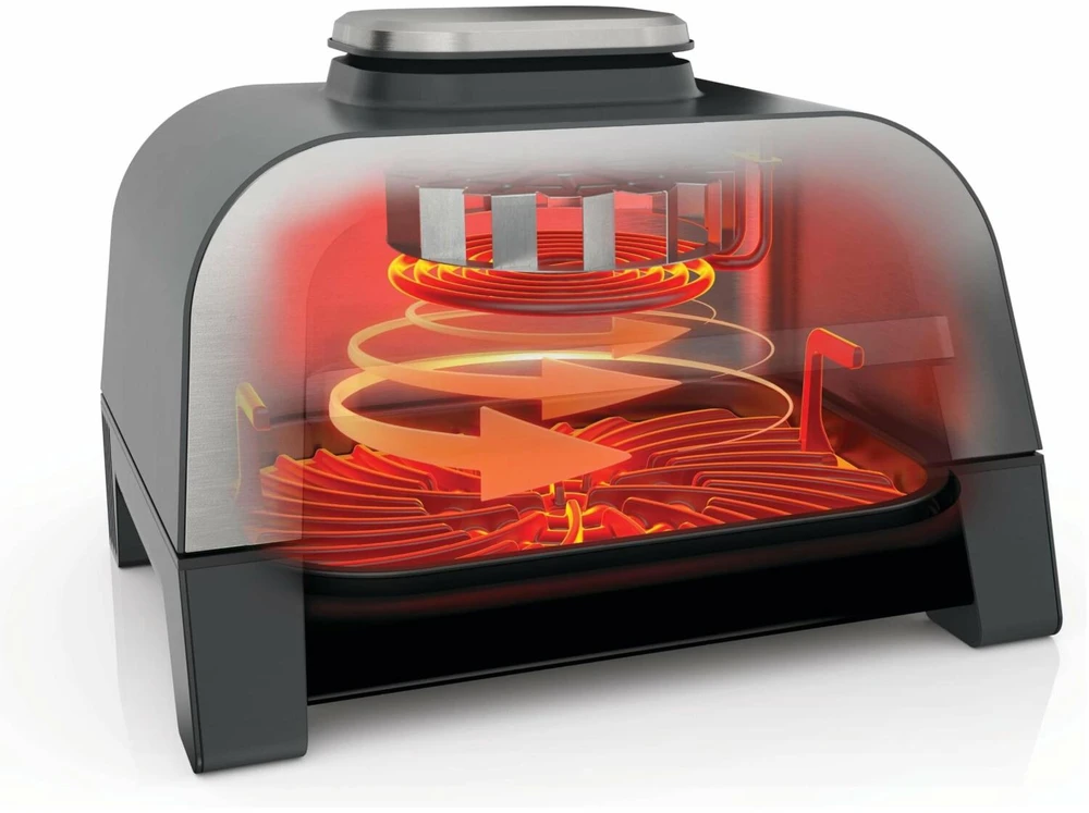 Ninja 6-in-1 MAX grilis su karšto oro gruzdintuve, DG551EU
